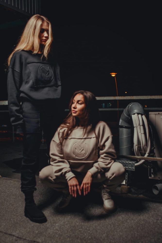 EMBOSSED MN TRACKSUIT - TAUPE