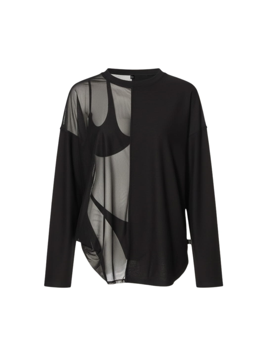 MIDNITE SHADOW TSH - BLACK